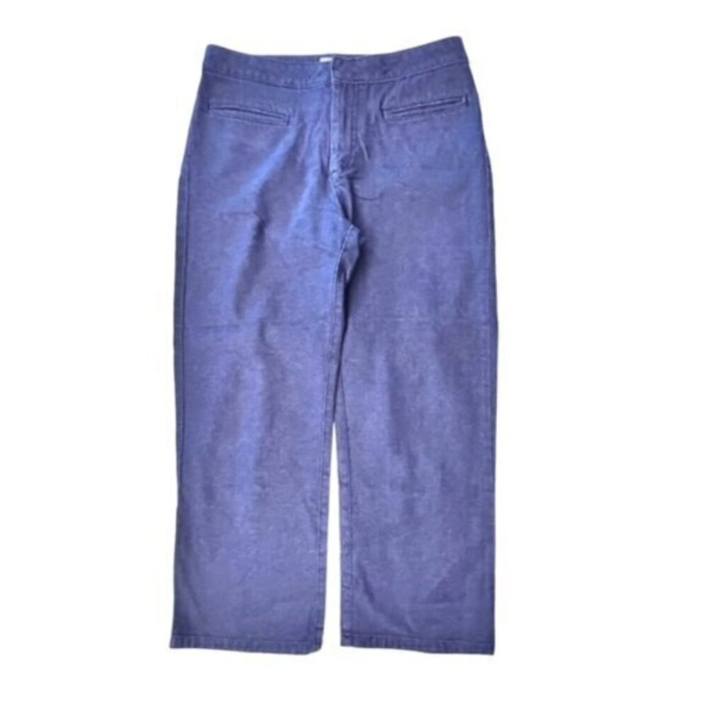 Clavin Klein‎ Jeans 6 Womens Blue Denim Straight Leg Casual Cropped Dark Wash